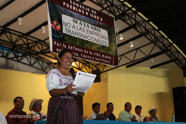 Community Consultation in Santa Cruz del QuichÃ© Rejects Exploitation of Natural Resources