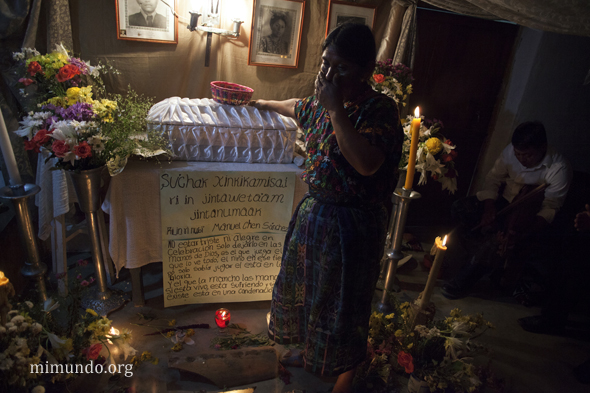 Burial of Manuel Chen Sanchez